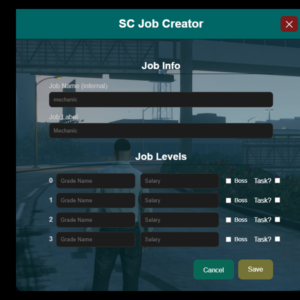 SC-Job Creator